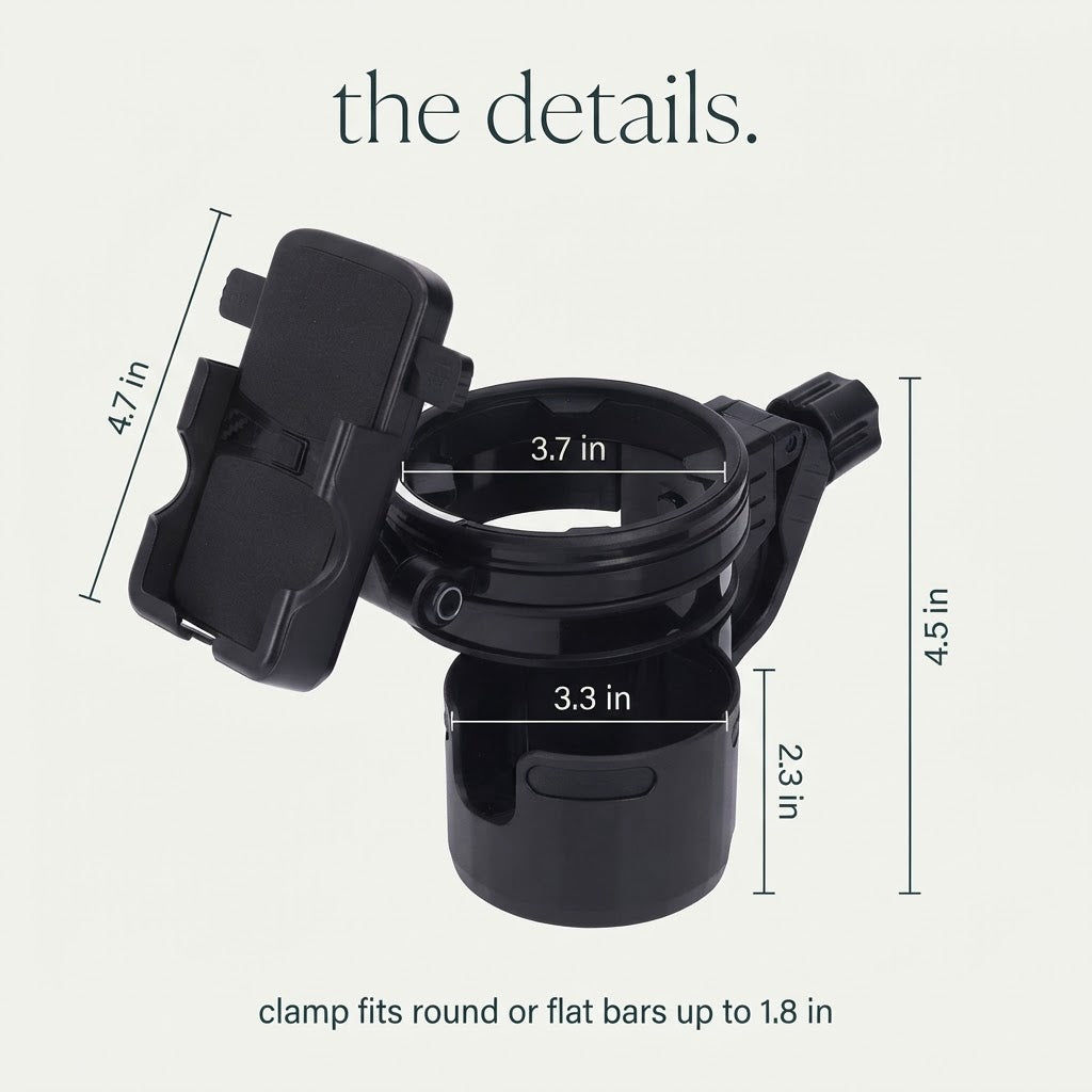 3-In-1 Cup & Phone Holder